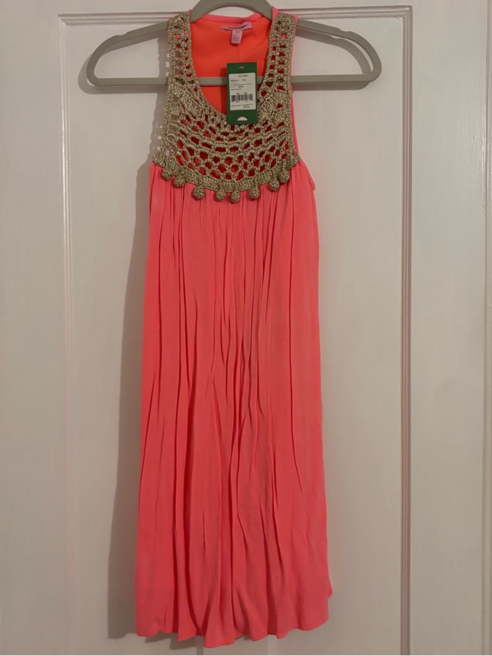 Lilly Pulitzer Coral Pink Mini Dress